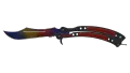 ★ Butterfly Knife | Marble Fade (Minimal Wear)