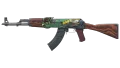 StatTrak™ AK-47 | Fire Serpent (Well-Worn)