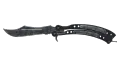 ★ StatTrak™ Butterfly Knife | Stained (Well-Worn)