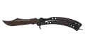 ★ Butterfly Knife | Rust Coat (Battle-Scarred)