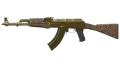 AK-47 | Gold Arabesque (Battle-Scarred)