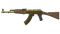 AK-47 | Gold Arabesque (Battle-Scarred)