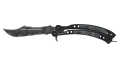 ★ Butterfly Knife | Stained (Battle-Scarred)
