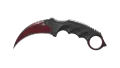 ★ Karambit | Crimson Web (Battle-Scarred)