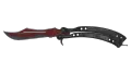 ★ Butterfly Knife | Crimson Web (Battle-Scarred)