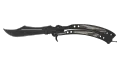 ★ Butterfly Knife | Black Laminate (Well-Worn)