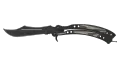 ★ Butterfly Knife | Black Laminate (Well-Worn)