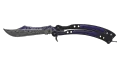 ★ StatTrak™ Butterfly Knife | Freehand (Well-Worn)