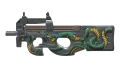StatTrak™ P90 | Emerald Dragon (Factory New)