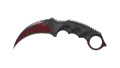 ★ Karambit | Crimson Web (Battle-Scarred)