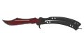 ★ Butterfly Knife | Crimson Web (Well-Worn)