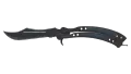 ★ StatTrak™ Butterfly Knife | Night (Well-Worn)