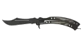 ★ Butterfly Knife | Black Laminate (Battle-Scarred)