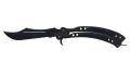 ★ Butterfly Knife | Blue Steel (Well-Worn)