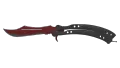 ★ Butterfly Knife | Crimson Web (Well-Worn)