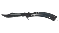 ★ StatTrak™ Butterfly Knife | Night (Well-Worn)