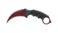 ★ Karambit | Crimson Web (Minimal Wear)