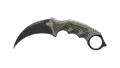 ★ Karambit | Black Laminate (Battle-Scarred)