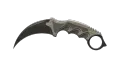 ★ Karambit | Black Laminate (Battle-Scarred)