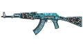 AK-47 | Frontside Misty (Minimal Wear)