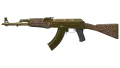 AK-47 | Gold Arabesque (Battle-Scarred)
