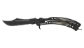 ★ Butterfly Knife | Black Laminate (Well-Worn)