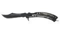 ★ Butterfly Knife | Black Laminate (Factory New)