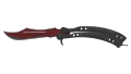 ★ Butterfly Knife | Crimson Web (Well-Worn)