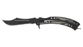 ★ Butterfly Knife | Black Laminate (Well-Worn)
