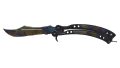★ Butterfly Knife | Case Hardened (Battle-Scarred)