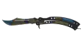 ★ StatTrak™ Butterfly Knife | Case Hardened (Well-Worn)