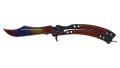 ★ Butterfly Knife | Marble Fade (Minimal Wear)