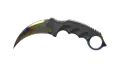 ★ StatTrak™ Karambit | Case Hardened (Well-Worn)