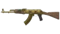 AK-47 | Gold Arabesque (Minimal Wear)