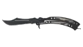 ★ Butterfly Knife | Black Laminate (Factory New)