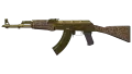 AK-47 | Gold Arabesque (Battle-Scarred)