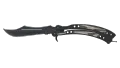★ Butterfly Knife | Black Laminate (Factory New)