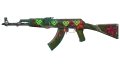 AK-47 | Wild Lotus (Well-Worn)