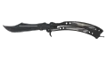 ★ Butterfly Knife | Black Laminate (Factory New)