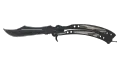 ★ Butterfly Knife | Black Laminate (Factory New)