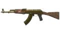 AK-47 | Gold Arabesque (Battle-Scarred)
