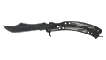 ★ Butterfly Knife | Black Laminate (Factory New)