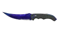 ★ StatTrak™ Flip Knife | Doppler Sapphire (Minimal Wear)
