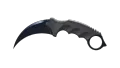 ★ Karambit | Blue Steel (Battle-Scarred)