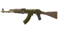 AK-47 | Gold Arabesque (Battle-Scarred)