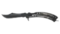 ★ Butterfly Knife | Black Laminate (Factory New)