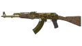 AK-47 | Gold Arabesque (Battle-Scarred)