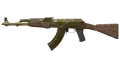 AK-47 | Gold Arabesque (Battle-Scarred)