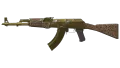 AK-47 | Gold Arabesque (Battle-Scarred)