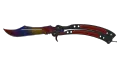 ★ Butterfly Knife | Marble Fade (Minimal Wear)